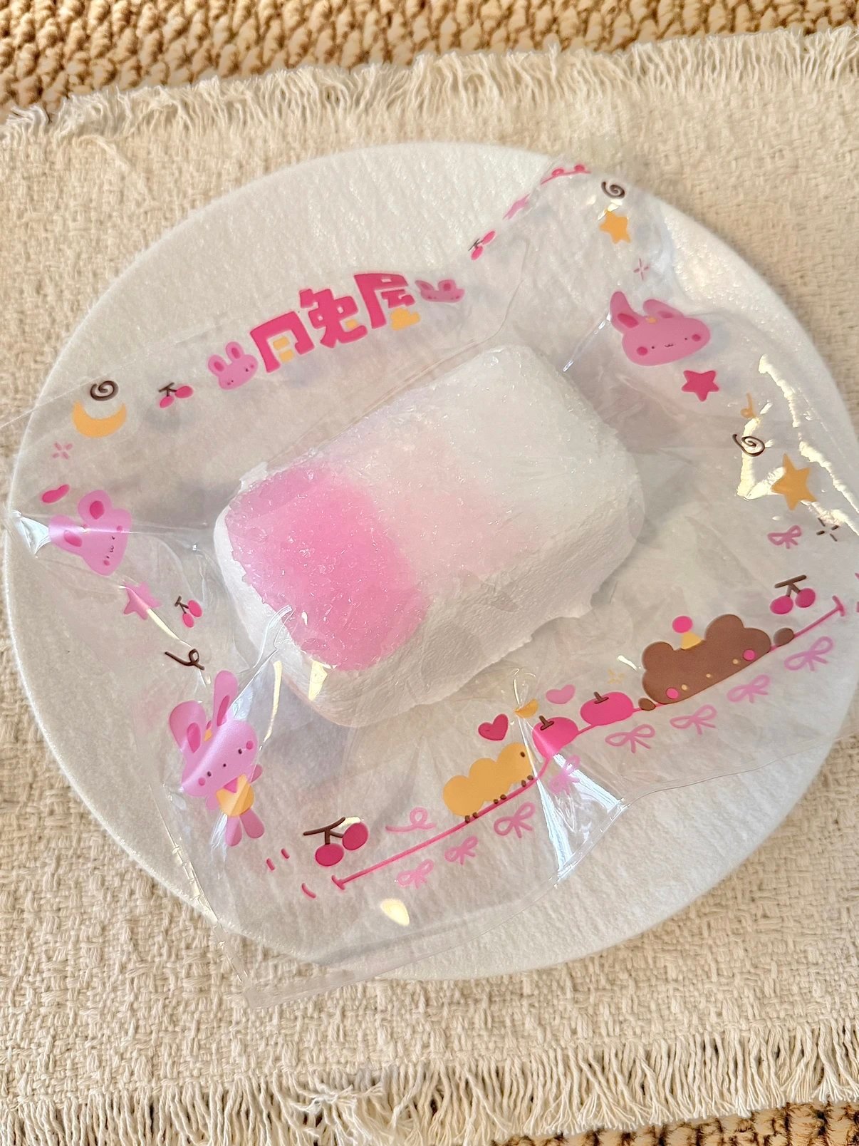 132 YTW Peach Crushed Ice (Dry Glutinous Rice Texture Series) / YTW 蜜桃碎碎冰 (干糯米触感系列)