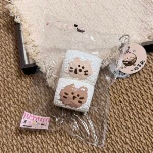 153001 Yitou Yutou Hand-Painted Double Meow (Dry Cheese Texture Series) / 一坨芋头 手绘二连喵喵 (干乳酪触感系列)
