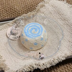 153003 Yitou Yutou Milk Blue Round Chubby (Soft Glutinous Cream Texture Series) / 一坨芋头 奶蓝圆墩墩 (绵糯奶油触感系列)