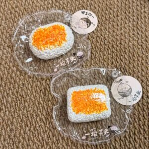153013 Yitou Yutou Mini Rice Ball Set (Dry Cheese Texture Series) / 一坨芋头 微缩饭团组 (干乳酪触感系列)