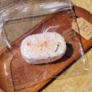 139002 Yizhi Feige Nie Strawberry Cheese Berry Series Mini Senbei (New Dry Clay Texture Series) / 一只肥鸽捏 芝芝莓莓系列 小仙贝 (新干噎可塑泥触感系列)