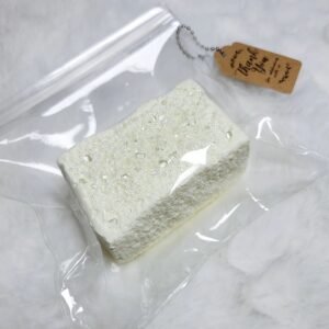 139034 Yizhi Feige Nie White Moonlight Series Short Toast (Cream Clay Texture Series) / 一只肥鸽捏 白月光系列 短吐司 (新奶油泥触感系列)