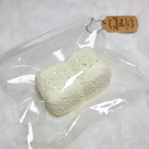 139041 Yizhi Feige Nie White Moonlight Series Thai Milk Double Piece (Cream Clay Texture Series) / 一只肥鸽捏 白月光系列 太奶二连 (新奶油泥触感系列)