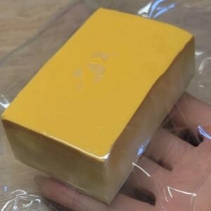 139062 Yizhi Feige Nie Almond Cookie Series Milk Brick (New Dry Clay and Cream Cheese Clay Texture Series) / 一只肥鸽捏 杏仁曲奇系列 奶砖 (新干噎可塑泥与干酪泥触感系列)
