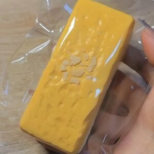 139075 Yizhi Feige Nie Almond Cookie Series Double Cheese Stick (New Dry Clay and Cream Cheese Clay Texture Series) / 一只肥鸽捏 杏仁曲奇系列 芝士条（双层） (新干噎可塑泥与干酪泥触感系列)