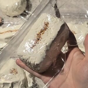 139085 Yizhi Feige Nie Osmanthus Series Osmanthus Yogurt Cube (New Dry Clay and Cream Cheese Clay Texture Series) / 一只肥鸽捏 桂花系列 桂花酸奶块 (新干噎可塑泥与干酪泥触感系列)