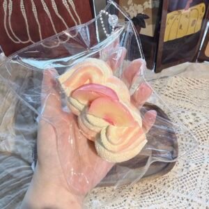 144005 Zaiganma Nie Peach Cloud Cream Stick (Milk Mochi Clay Texture Series) / 在干嘛捏 粉桃云朵奶油条 (奶糯泥触感系列)