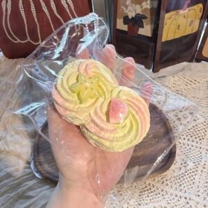 144009 Zaiganma Nie Gradient Fruit Double Cookie (Milk Mochi Clay Texture Series) / 在干嘛捏 晕染水果二连曲奇 (奶糯泥触感系列)