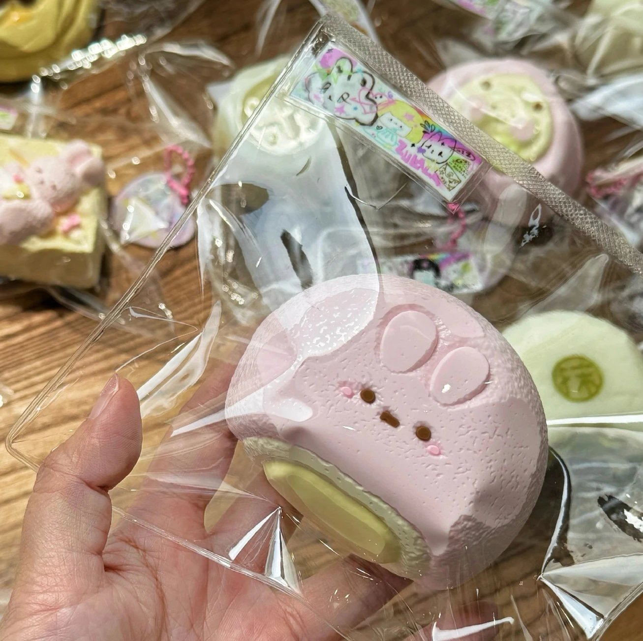 140002 Zulala Bunny Daifuku (Milk Clay Texture Series) / 祖拉拉 小兔大福 (牛奶泥触感系列)