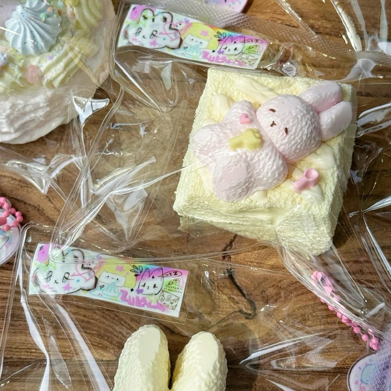 140012 Zulala Xixi Pocket Bun (Rice Cake Clay Texture Series) / 祖拉拉 西西口袋包 (年糕泥触感系列)