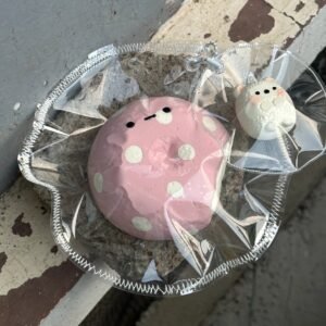 231000 Abaibai Nienie Cloth Bundle & White Bear Bagel (Rich Yogurt Texture Series) / 阿白白白的捏 包袱&白熊贝果 (醇酸奶触感系列)