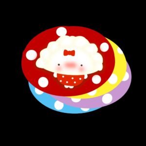 231003 Abaibai Nienie High-Saturation Dumpling (Soft Cream Texture Series) / 阿白白白的捏 高饱和饺子 (绵奶油触感系列)