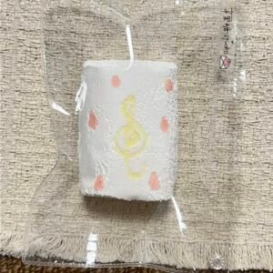 263000 Apple Candy Nie Studio Musical Note Marshmallow / 苹果糖捏studio 音符棉花糖