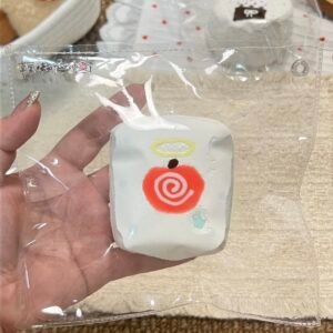 263001 Apple Candy Nie Studio Polka Dot Apple Marshmallow / 苹果糖捏studio 波点苹果棉花糖