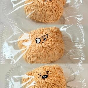 254009 Big Bowl Cold Noodle Fluffy (Cotton Cream Clay Texture Series) / 大碗冷面捏捏 毛绒绒 (棉花奶油泥触感系列)