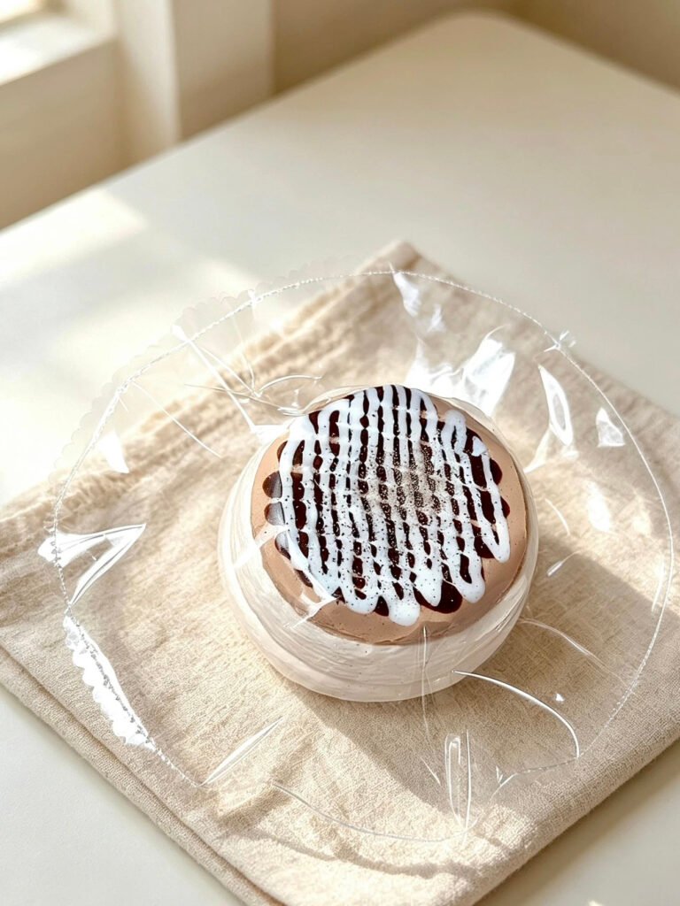 331002 BBlabu Drizzled Milk Coffee Souffle / BBlabu ソースがけミルクコーヒースフレ