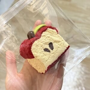 270005 Burning Ice Cream Apple PP Toast (Dry Cream Clay Texture Series) / 着火的冰淇淋 苹果pp吐司 (干奶油触感系列)
