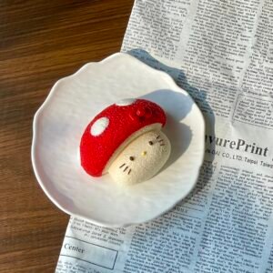 258012 Cheese Berry Handmade Mushroom Kitten (Pure Clay Texture Series) / 芝士莓莓Hand made 小猫菇 (纯泥感触感系列)