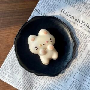 258017 Cheese Berry Handmade Odd-Eyed Meow (Pure Clay Texture Series) / 芝士莓莓Hand made 异瞳喵喵 (纯泥感触感系列)