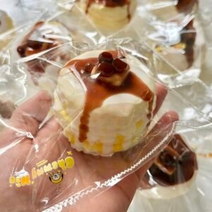 228000 Chemmy Molten Pearl Souffle (Sticky Rice Cake Clay Texture Series) / 吃米Chemmy 流心珍珠舒芙蕾 (糍粑泥触感系列)