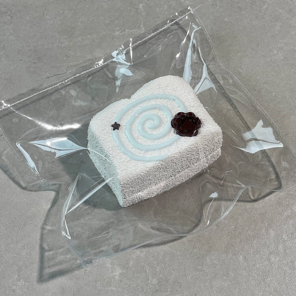 182018 Cotton Candy Nian Mint Chocolate Double-Layer Toast (Dry Cream Texture Series) / 棉花糖捏 ミントチョコの二層トースト (ドライクリーム触感シリーズ)