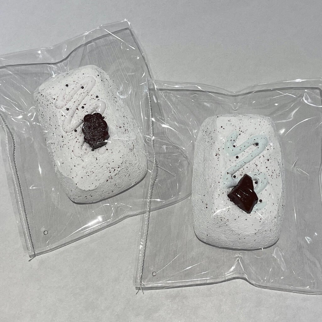 182025 Cotton Candy Nian Mint Chocolate Milk Brick (Light Cream Texture Series) / 棉花糖捏 ミントチョコのミルクブリック (ライトクリーム触感シリーズ)