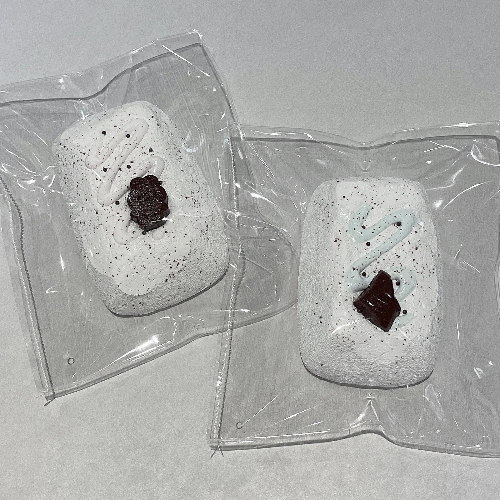 182025 Cotton Candy Nian Mint Chocolate Milk Brick (Light Cream Texture Series) / 棉花糖捏 ミントチョコのミルクブリック (ライトクリーム触感シリーズ)