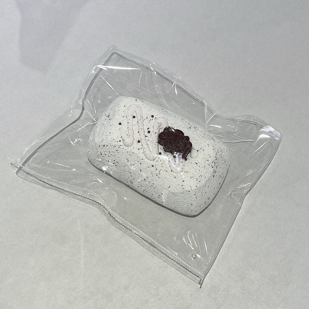 182032 Cotton Candy Nian Pink Chocolate Milk Brick (Light Cream Texture Series) / 棉花糖捏 ピンクチョコのミルクブリック (ライトクリーム触感シリーズ)