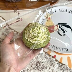 237001 Crazylike Squishy Matcha Ice Cream Round Toast (Thick Cream Texture Series) / Crazylike捏捏 抹茶冰淇淋圆吐司(厚奶油触感系列)