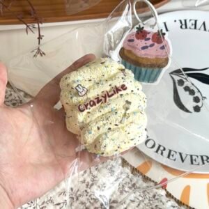 237007 Crazylike Squishy Banana Cocoa Finger Cookie (Moldable Clay Texture Series) / Crazylike捏捏 香蕉可可手指饼干(可塑泥触感系列)