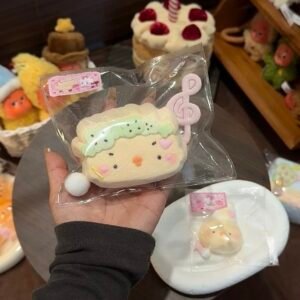 240005 Doll Studio Clover Wreath Chick (Milk Tofu Texture Series) / Doll Studio 四叶草花环鸡(奶豆腐触感系列)
