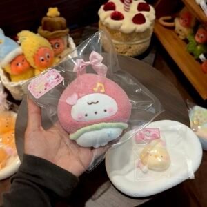 240006 Doll Studio Strawberry-Head Lamb (Milk Tofu Texture Series) / Doll Studio 草莓头小羊(奶豆腐触感系列)