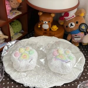 235012 duduFu Rainbow Color-Block Cat Paw (Cream Paste Texture Series) / duduFu 彩虹跳色猫爪 (乳膏泥触感系列)