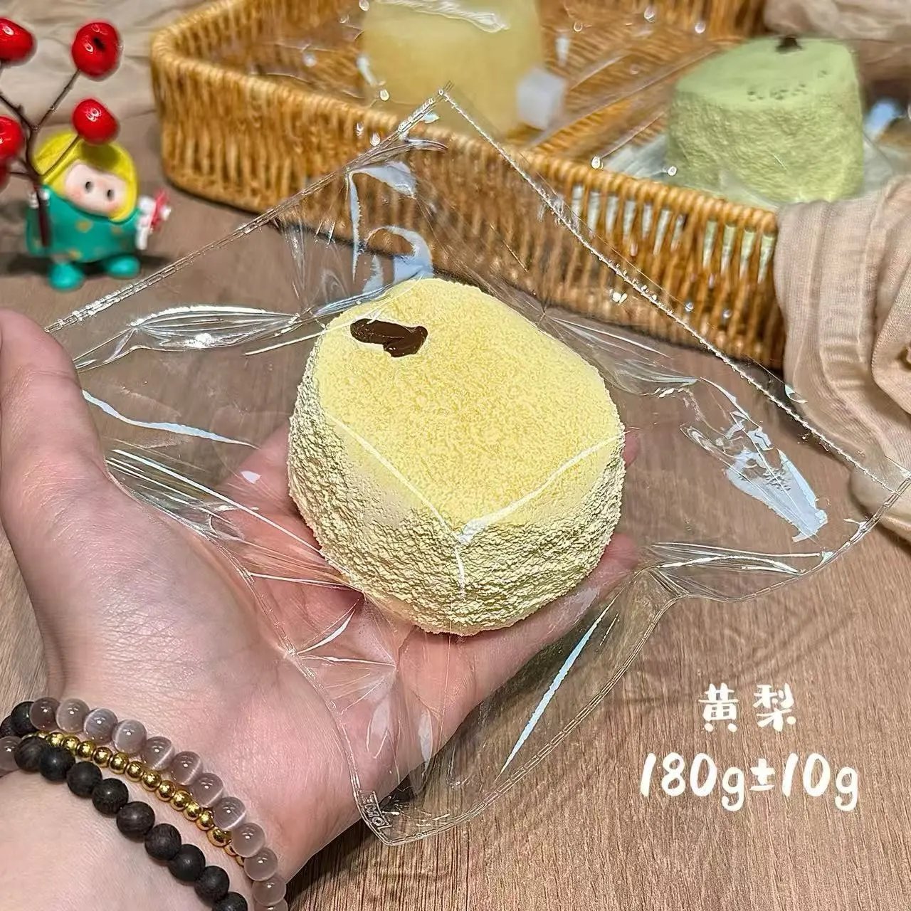 323002 Emo Studio Big Yellow Pear (Baked Soft Cheese Texture Series) / Emo Studio 大きな黄色い梨 (オーブンソフトチーズ触感シリーズ)