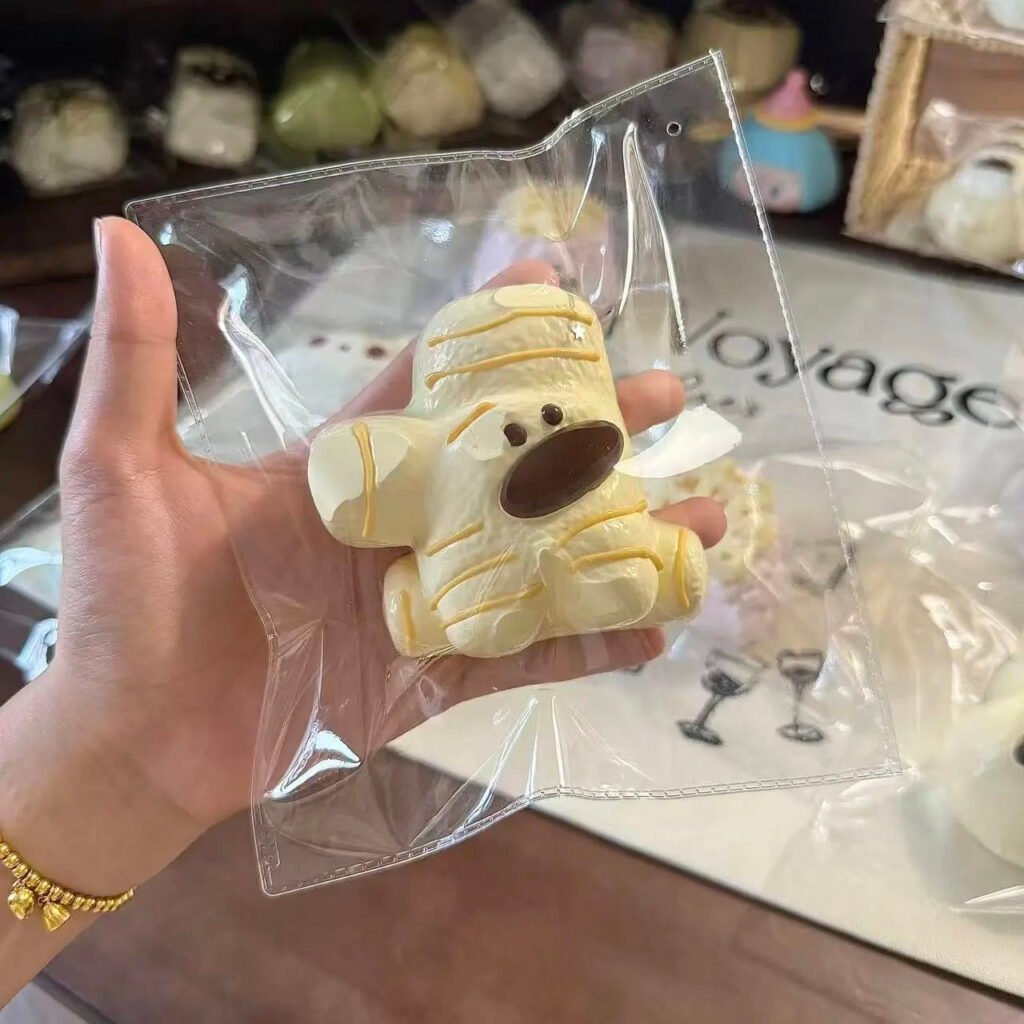 323013 Emo Studio Yellow Ginger Puppy (Baked Soft Cheese Texture Series) / Emo Studio 黄色いジンジャーわんこ (オーブンソフトチーズ触感シリーズ)