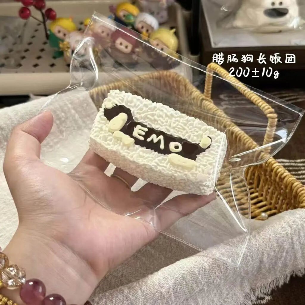 323031 Emo Studio Dachshund Long Rice Ball (Baked Thick Milk Clay Texture Series) / Emo Studio ダックスフンドロングおにぎり (オーブン濃厚ミルククレイ触感シリーズ)