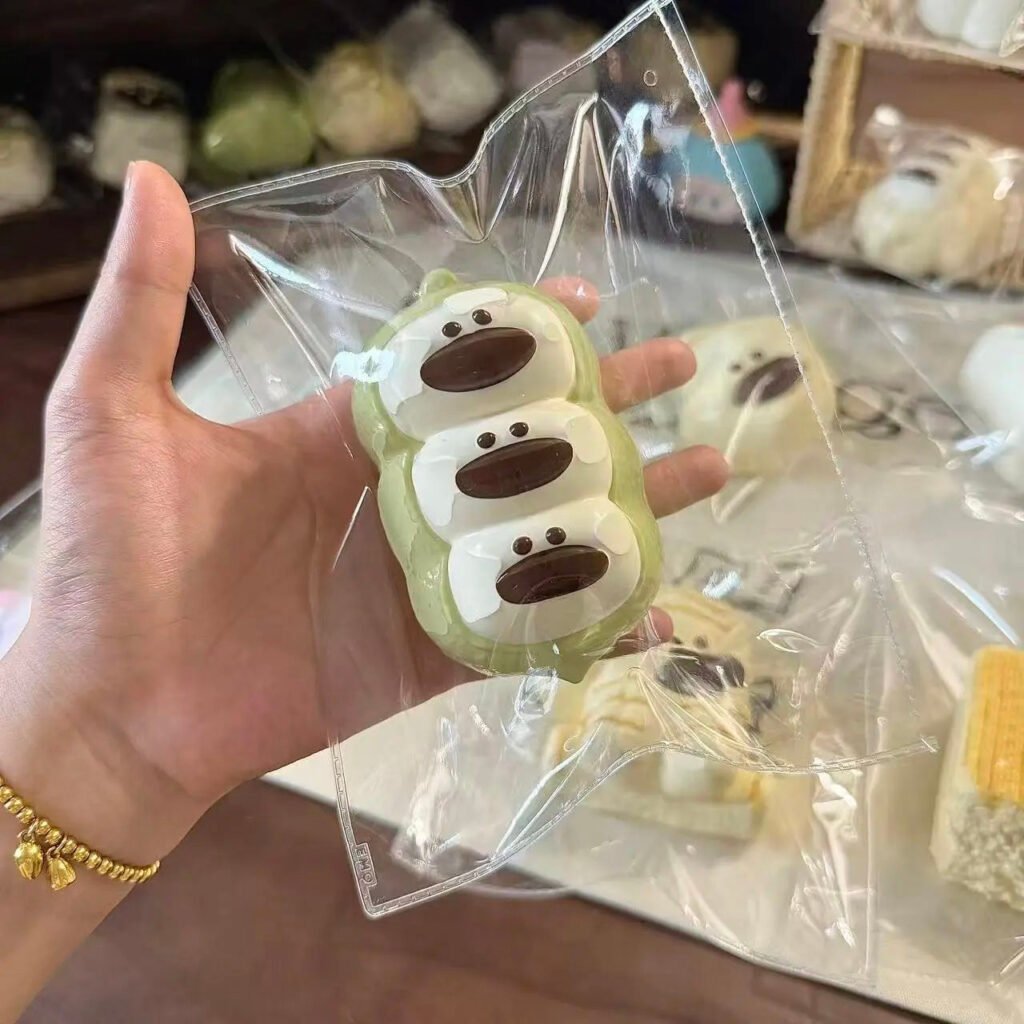 323043 Emo Studio Green Pea Puppy (Baked Thick Milk Clay Texture Series) / Emo Studio 緑のえんどう豆わんこ (オーブン濃厚ミルククレイ触感シリーズ)