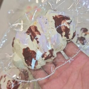 259022 Enze Nienie Peak Edition Ultra Soft Taro Chocolate Ice Pop (Ultra Soft Clay Texture Series) / 恩泽捏捏(巅峰版) bt软芋巧雪糕170+-10g默认留胶气(气温气泡) (BT软泥触感系列)
