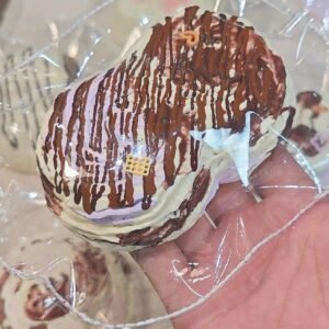 259025 Enze Nienie Peak Edition Ultra Soft Taro Chocolate Double Cookie (Ultra Soft Clay Texture Series) / 恩泽捏捏(巅峰版) bit软芋巧二连曲奇210+-10g默认留胶气(气温气泡) (BT软泥触感系列)