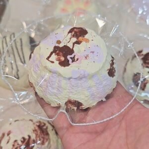 259032 Enze Nienie Peak Edition Ultra Soft Taro Chocolate Lava Pudding (Ultra Soft Clay Texture Series) / 恩泽捏捏(巅峰版) 芋巧bt软熔岩布丁185+-10g默认留胶气(气温气泡) (BT软泥触感系列)
