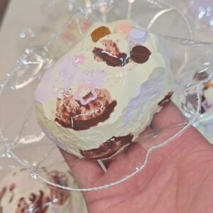 259035 Enze Nienie Peak Edition Ultra Soft Taro Chocolate Cat Paw Bar (Ultra Soft Clay Texture Series) / 恩泽捏捏(巅峰版) bt软芋巧猫爪奶棒175+-10g默认留胶气(气温气泡) (BT软泥触感系列)