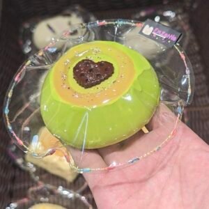 259040 Enze Nienie Peak Edition Caramel Matcha Chocolate Pudding (Peak Watery Texture Series) / 恩泽捏捏(巅峰版) 焦糖抹巧布丁 (巅峰水感触感系列)