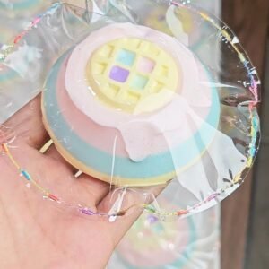 259069 Enze Nienie Peak Edition Macaron Waffle Pudding (Peak Watery Texture Series) / 恩泽捏捏(巅峰版) 马卡龙龙华夫布丁 (巅峰水感触感系列)
