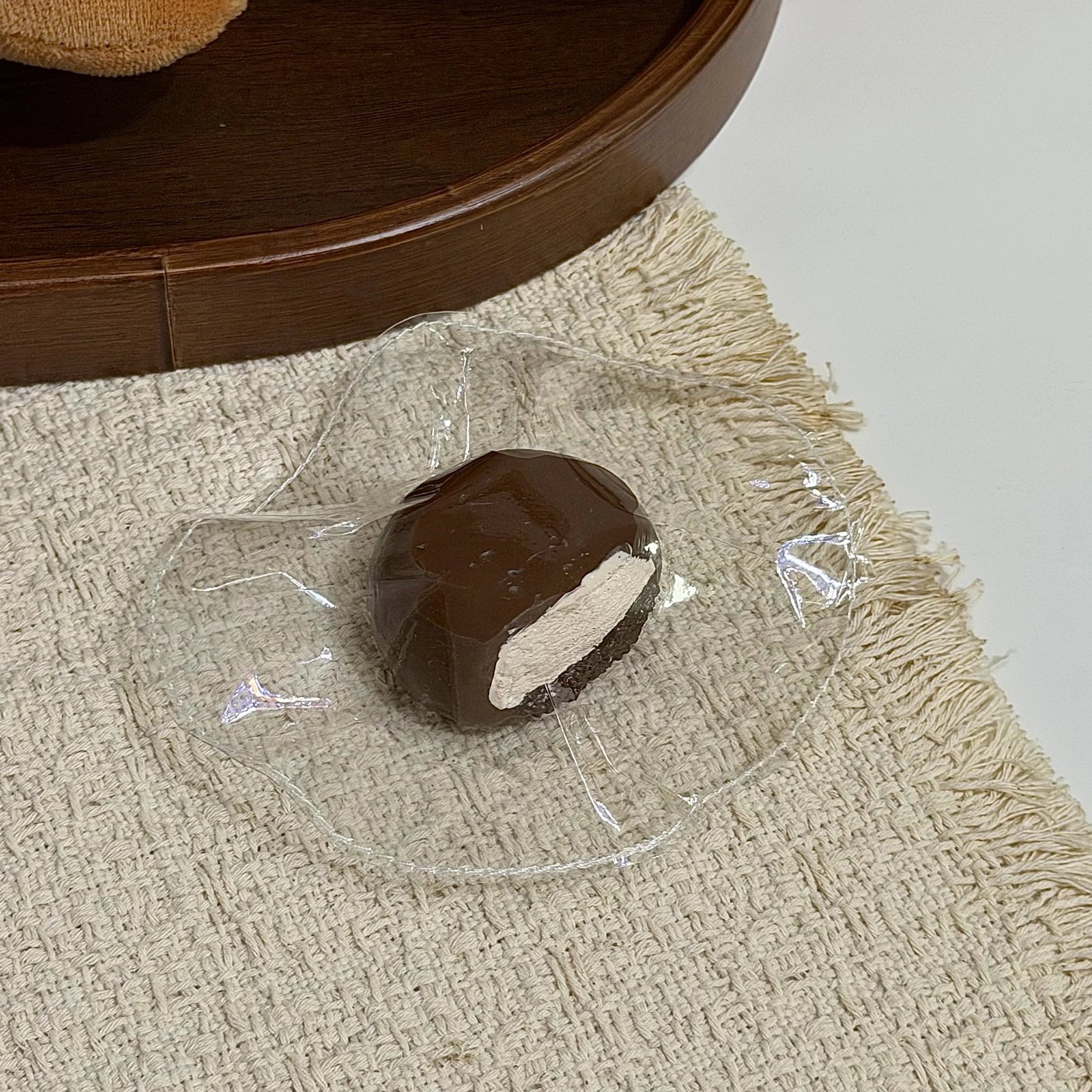102048 Fuguier Mini Dark Chocolate Mochi / 富贵儿 黑巧小麻薯