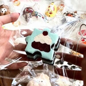 232010 Happy Hadou Cherry Mint Chocolate Puzzle (Glutinous Rice Clay Texture Series) / Happy哈兜 樱桃薄巧拼图 (糯米泥触感系列)