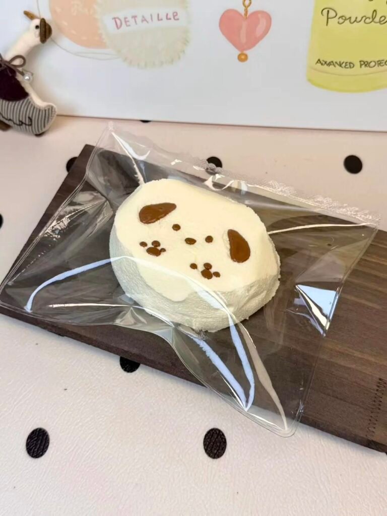 21028 Heqiqi Woof Woof Puppy (Soft Cream Clay Texture Series) / 禾七七 わんわんこいぬ (ソフトクリームクレイ触感シリーズ)