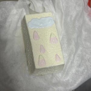 261001 Haowan Nie Strawberry Rain Long Toast Before Revision (Fluffy Cream Clay Texture Series) / 好丸捏 草莓雨长吐司改前 (绵奶油触感系列)