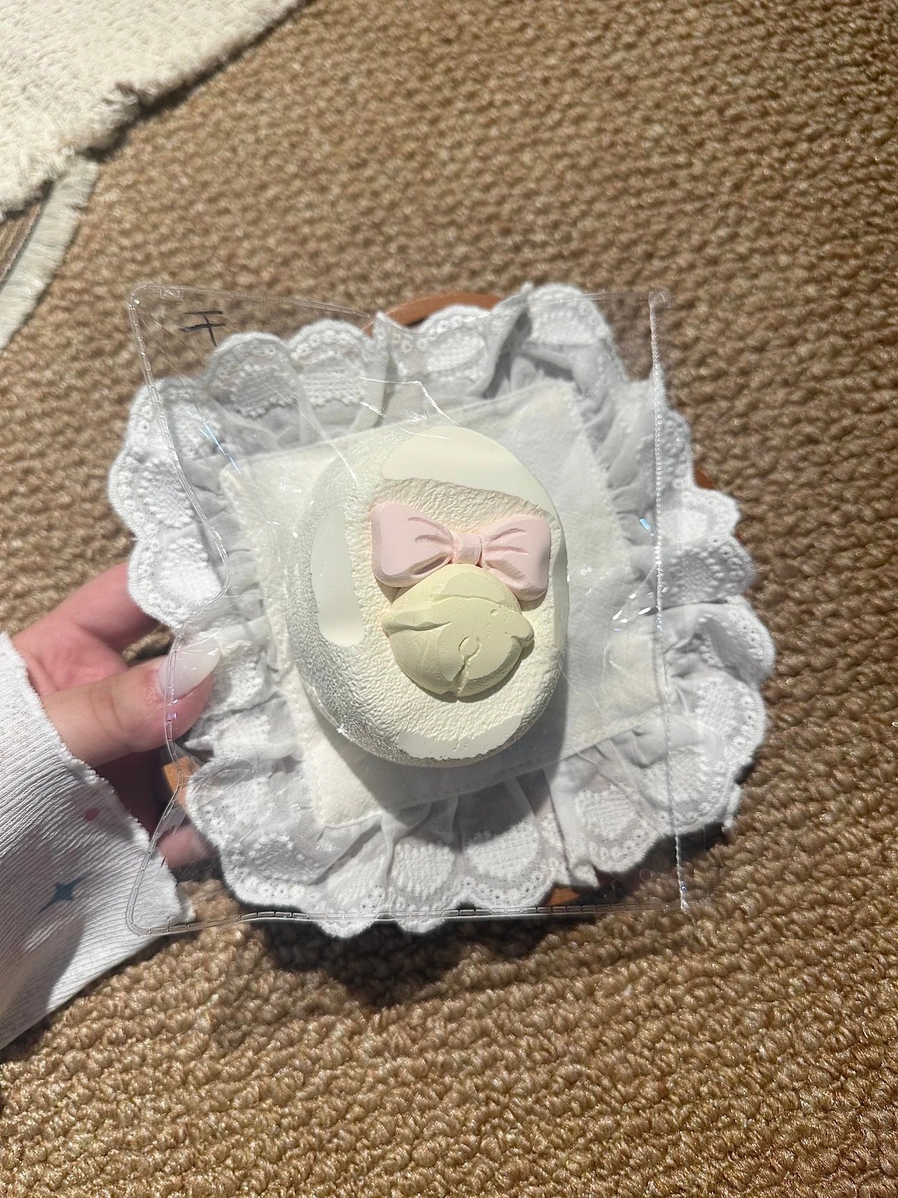 261007 Haowan Nie Bell Senbei (Fluffy Cream Clay Texture Series) / 好丸捏 铃铛仙贝 (绵奶油触感系列)