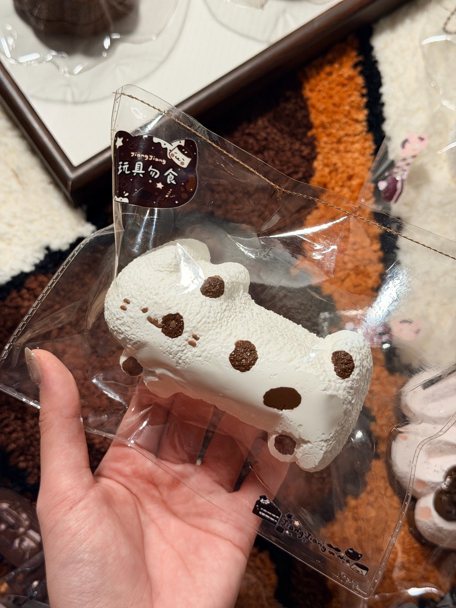 326006 Jiangjiang Cat Bar (Firm Mochi Cream Texture Series) / Jiangjiang ねこバー (押しごたえのあるもちもちクリーム触感シリーズ)