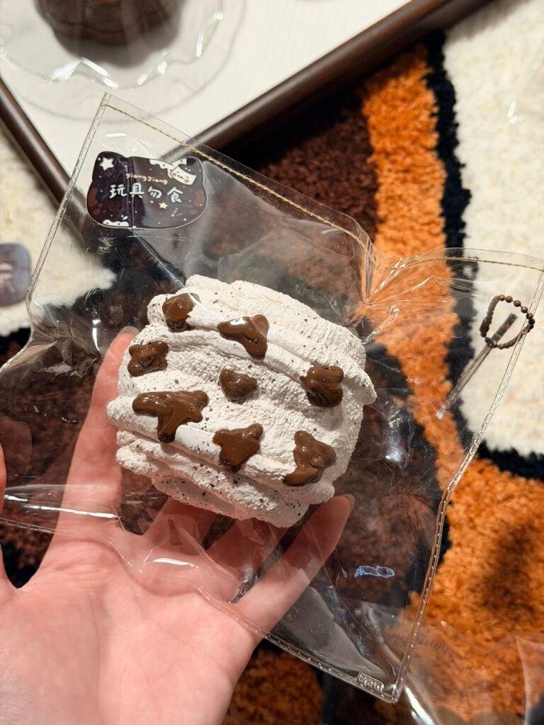 326007 Jiangjiang Chocolate Large Steamed Flower Roll (Mochi Cream Texture Series) / Jiangjiang チョコレートの大きな花巻まん (もちもちクリーム触感シリーズ)